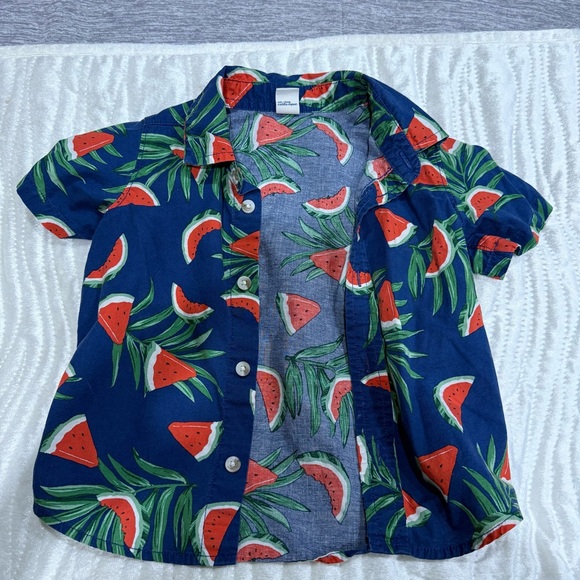 Old Navy Other - 10 for $10 Blue Watermelon Print Kids Shirt